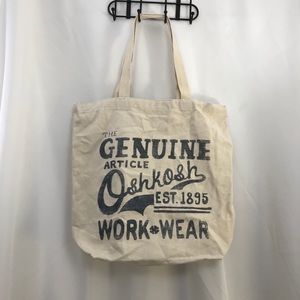 Oshkosh canvas tote